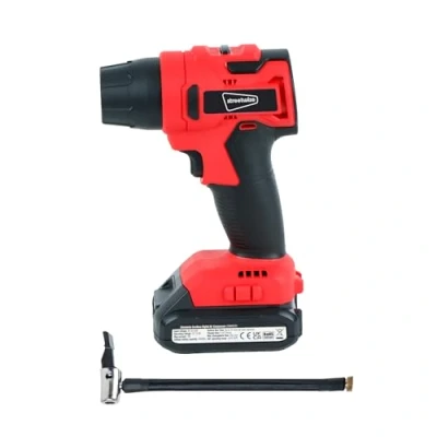 Image of Streetwize 12V Cordless Digital Air Compressor, For Inflating Tyres on Cars, Motorcycles, Vans and Bicycles (SWAC22)