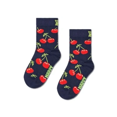 Image of Happy Socks Unisex Kid&#039;s Kinder Cherry Socken Socks, Blau, 2 3 Jahre