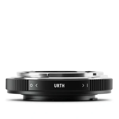 Image of Urth Lens Mount Adapter: Compatible with Canon FD to Nikon F Camera Body (with Optical Glass)