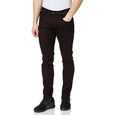 Image of Replay Anbass Pants Slim fit jeans, Men&#039;s, Size: 30x34, Black