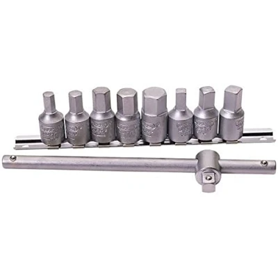 Image of Draper Drain Plug Key Set, 3/8&quot; Sq. Dr. (10 Piece)