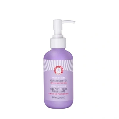 Image of First Aid Beauty Nourishing After Shower Body Oil Hydrates Skin + Locks In Moisture with Loving Lipids Botanicals Safe for Sensitive 177 mL