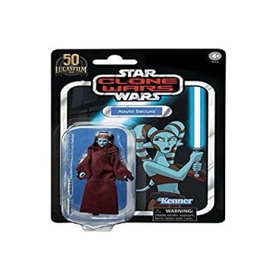Image of Hasbro, Star Wars Vintage Collection Aayla Secura Figure 3.75&quot;