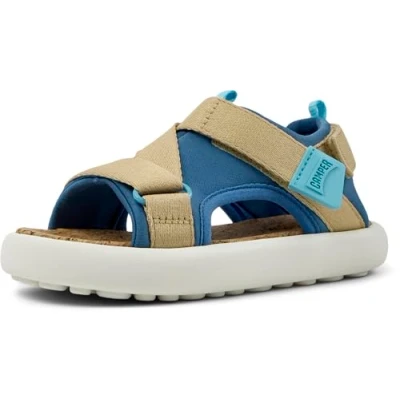 Image of Camper Flota Walking sandals for kids, Size: 290, Blau beige shoes