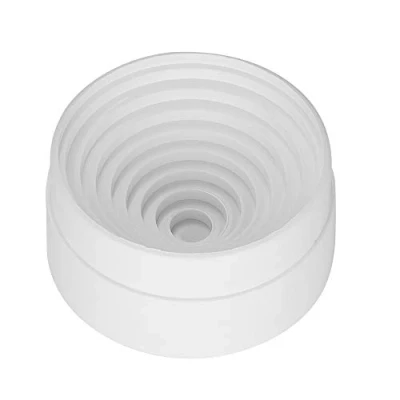 Image of StonyLab Plastic Flask Stand, Stackable Polypropylene Round Bottom Stand Holder for Flasks up to 5L 90 mm