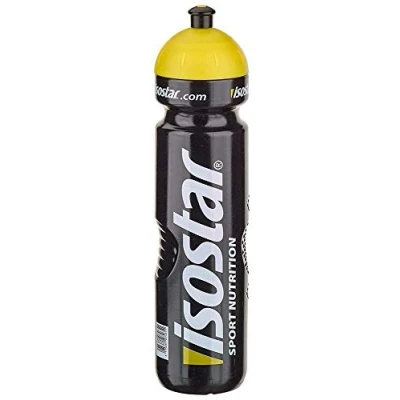 Image of Isostar Sports Water Bottle 1000 ml Plastic BPA Free for Running, Cycling, Gym, Hiking Practical and Leak proof Push &amp; Pull Cap Pack of 1 (1 x 71 g)