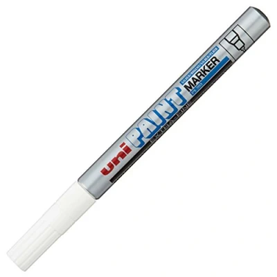 Image of Uni ball 182311 Paint Marker PX 203 with fine tip, silver