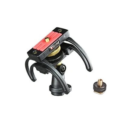 Image of Rycote 041119 General Purpose Shock Mount for Portable Recorder, Black