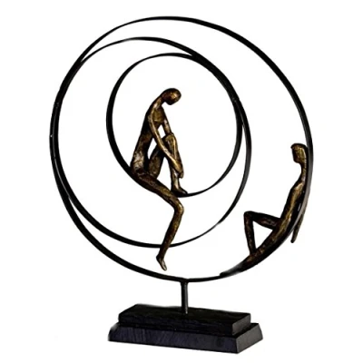Image of Casablanca sculpture &#039;Patience&#039;, 34 x 41 cm, Bronze