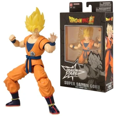 Image of BANDAI Dragon Stars Figures Super Saiyan Goku Ball Super: Broly Movie Action Figure 17cm Articulated Anime Toy