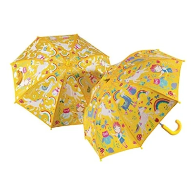 Image of Floss &amp; Rock Rainbow Fairy Colour Changing Umbrella