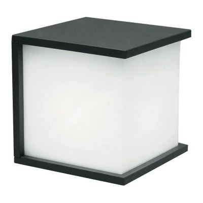 Image of Torsten 1 Light Wall Fitting Graphite Finish, E27