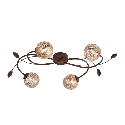 Image of Paul Neuhaus Greta ceiling lamp, 72 cm, 4 bulb, metal, G9