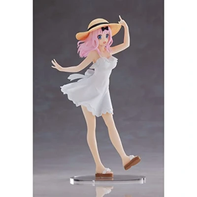 Image of Banpresto BP18877 Chika Fujiwara Kaguya Sama: Love Is War Ultra Romantic Kyunties Seaside Ver. 18 cm Multicoloured