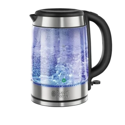Image of Russell Hobbs Illuminating Glass Kettle Black