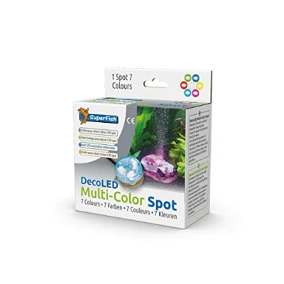 Image of Superfish Aquarium decoration DecoLed MultiColor Spot