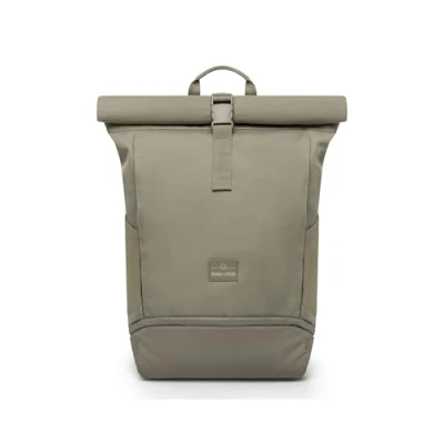 Image of Johnny Urban Roll Top Backpack Women &amp; Men Grey Allen Large Rucksack for School, University, Work Laptop Compartment 16 Inch Water Repellent
