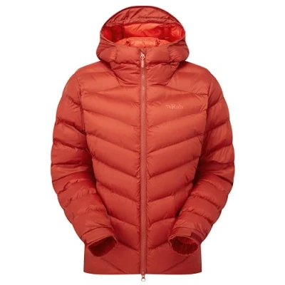 Image of Rab Women&#039;s Nebula Pro Synthetic Insulated Jacket for Trekking &amp; Mountaineering Tuscan Red Medium