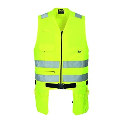 Image of Portwest Hi Vis Toolvest Yellow Large