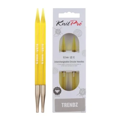 Image of Knit Pro KP51257 6 mm Normal Interchangeable Circular Needles, Multi Colour