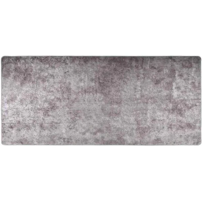 Image of vidaXL Rug Washable 80x300 cm Grey Anti Slip