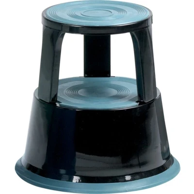 Image of Lincoln Black Metal Kick Stool