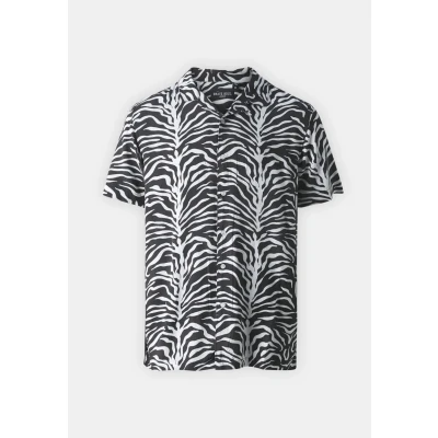 Image of Brave Soul Shirt, Men&#039;s, Size: Small, Optic white/jet black