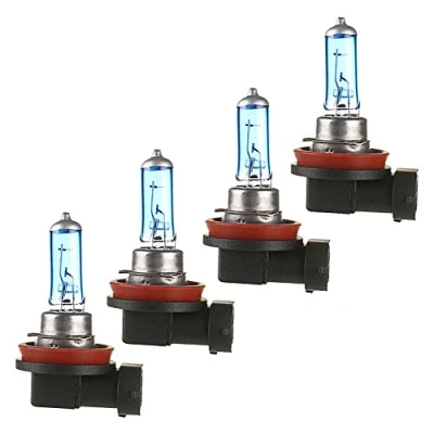 Image of Mintice™ 4 X Car Vehicle Bright H11 55W 6000K Xenon Gas Halogen Headlight White Light Lamp Bulbs