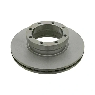 Image of MBR5021 Brake disc FEBI BILSTEIN 24459 Front Axle 322mm 30,2mm 8 Hole 154mm internally vented Coated