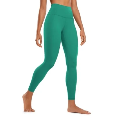 Image of CRZ Yoga Women&#039;s Butterluxe Leggings 25&#039;&#039; High Waisted Workout Gym Buttery Soft Pants Cascadia Green 16