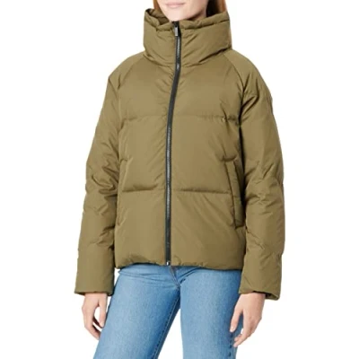 Image of SELECTED FEMME Women&#039;s Slfdaisy Redown B Noos Jacket, Green (ivy green), 8 UK