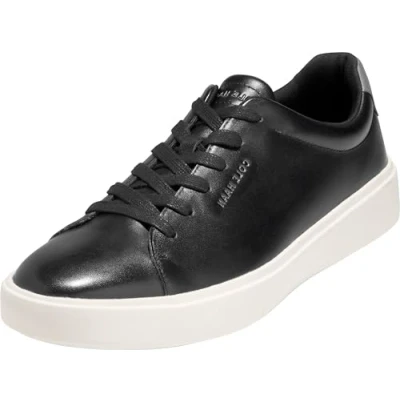 Image of Cole Haan Men&#039;s Grand Crosscourt Traveler Sneaker, Black/City Skyline/Egret, 11.5 Wide