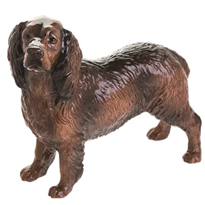 Image of John Beswick JBD103 Cocker Spaniel Chocolate Dog Figurine