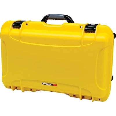 Image of Nanuk 935 Waterproof Carry On Hard Case with Wheels Empty Yellow