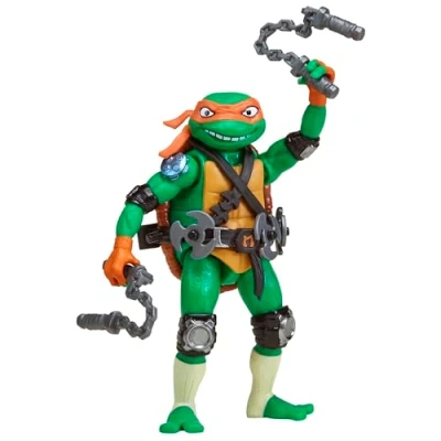 Image of Teenage Mutant Ninja Turtles: Mutations Mix and Match 4.5 Inch Michelangelo