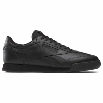 Image of Reebok Classic Campio XT Unisex Trainers, Size: 8.5, Black leather and imitation