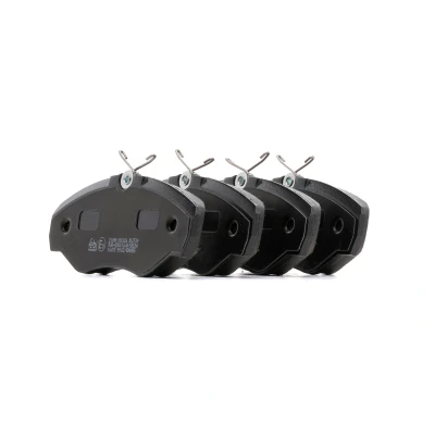 Image of 4106000QAE, 7701054771 Brake pad set FEBI BILSTEIN 16473 Front Axle excl. wear warning contact RENAULT: TRAFIC 2 Kasten, CLIO 2, Bus