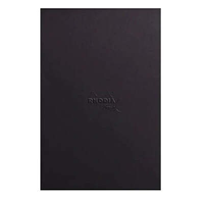 Image of Rhodia 116188C Touch Mixed Media Pad, extra white Paint&#039;On paper 250g A4 portrait, 20 detachable microperforated sheets glued canvas pad