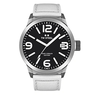 Image of TW steel men&#039;s watch Marc Coblen edition TWMC22, leather strap