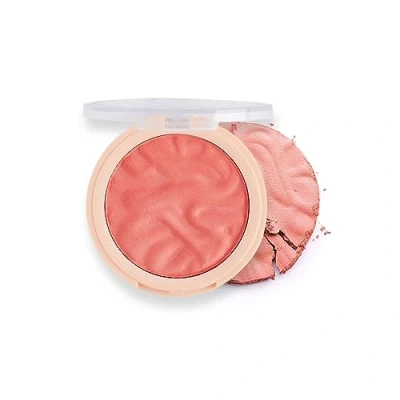Image of Revolution Beauty London Blusher Reloaded Blush, All Day Wear, Highly Pigmented and Buildable, Rhubarb Custard, 7.5g