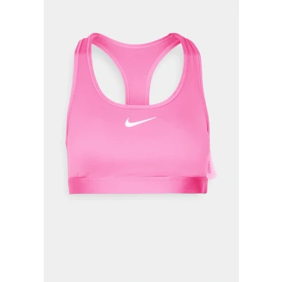 Image of Nike Performance Medium support sports bra, Women&#039;s, Size: XL, Playful pink/white
