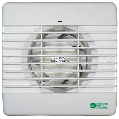 Image of Airvent 406958 Quiet Axial Extractor Fan Timer Model 100mm / 4 Inch