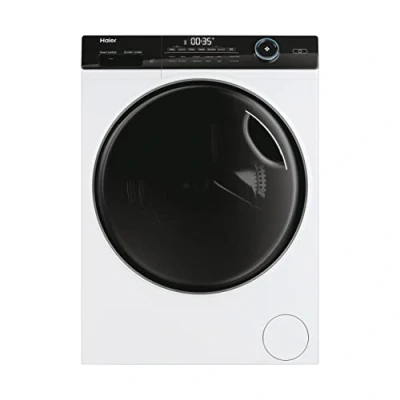 Image of Haier HWD90 B14959U1UK Freestanding Washer Dryer, 9kg/6kg Load, 1400RPM, White [Energy Class D]