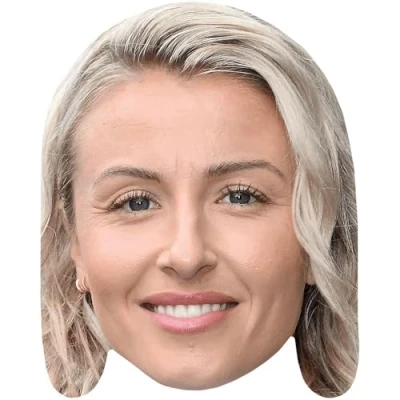 Image of Leah Williamson (Hair Down) Celebrity Mask, Flat Card Face, Fancy Dress Mask