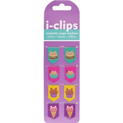 Image of Kawaii Cats i clip Magnetic Page Markers