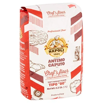 Image of Antimo Caputo Chef&#039;s&quot;00&quot; Flour 1 Kilo (2.2 Lb) Pack of 2