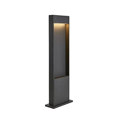 Image of SLV Free Standing Flatt Pole 65 / LED Illumination for Paths, Walls, entrances, Outdoor Garden lamp IP65 3000/4000K 9.7W 400lm Anthracite, Aluminium, 9.7 W