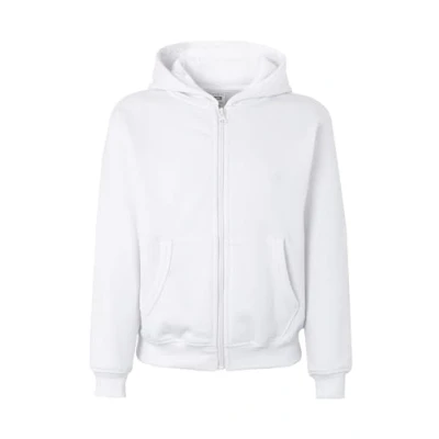 Image of Mukua Byron Kids, Children&#039;s Zipped Hoodie, White, Size 5/6