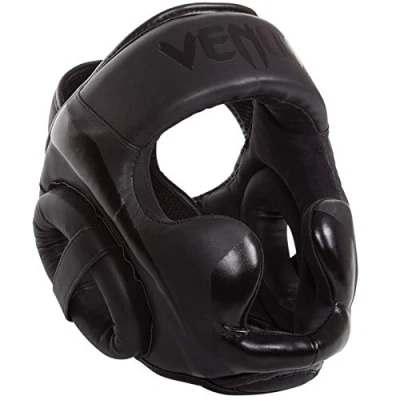 Image of Venum, Elite Boxing Headgear, Men&#039;s, One Size, Black