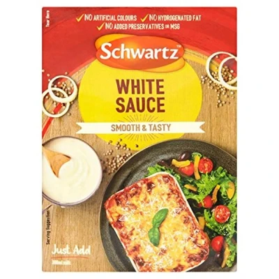 Image of Schwartz White Sauce Smooth &amp; Tasty 25g (Pack of 2)